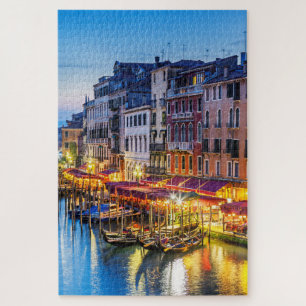 Puzzle Beau Grand Canal Sunset Venise Italie Voyage