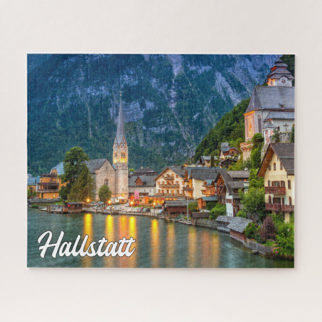 Puzzle Beau Hallstatt, Autriche (Horizontal)