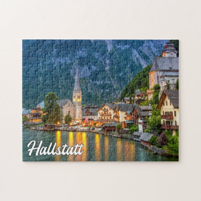 Puzzle Beau Hallstatt, Autriche (Horizontal)