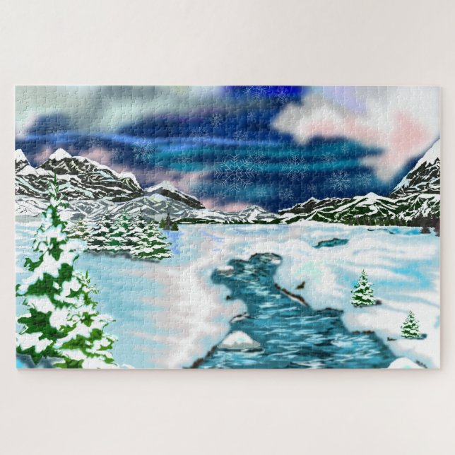 Puzzle Beau hiver (Horizontal)