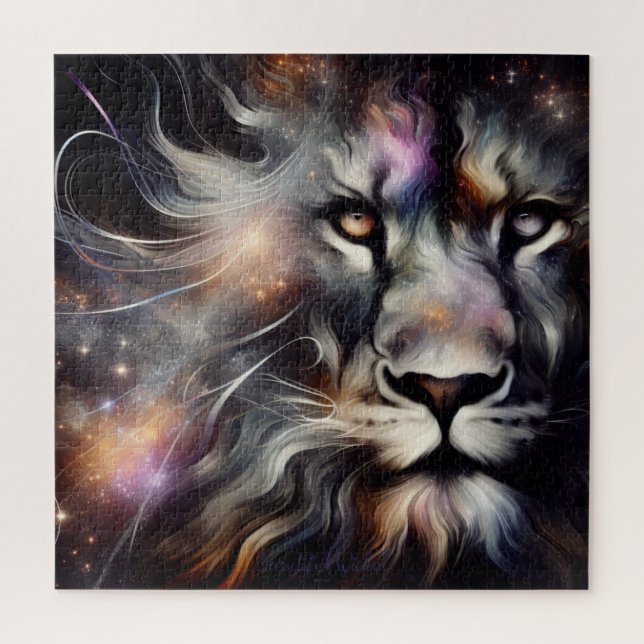 Puzzle Beau Imaginaire AI méchant Art numérique d'impress (Vertical)