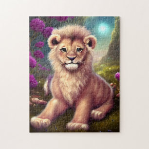Puzzle Beau Imaginaire Cute Kawaii Lion Cub