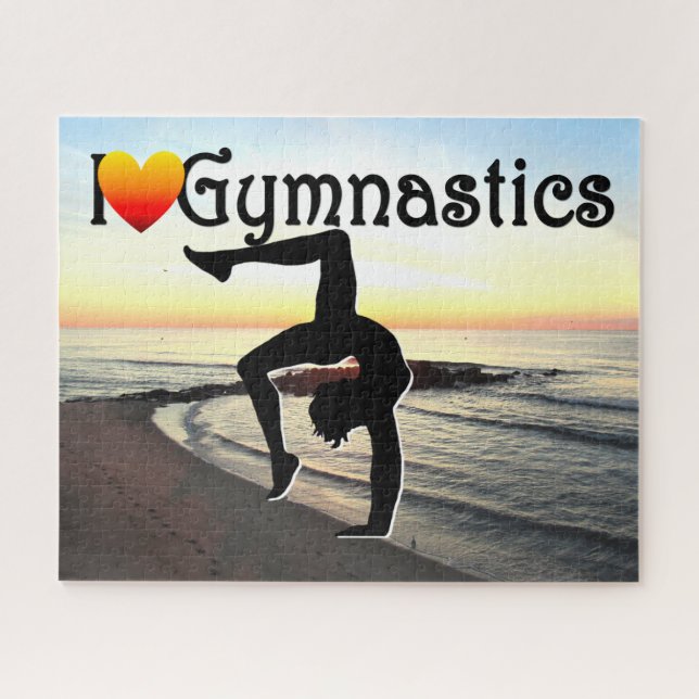 PUZZLE BEAU J'AIME GYMNASTICS PUZLE (Horizontal)
