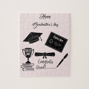 Puzzle Beau Joyeux Joyeux jour de Graduations
