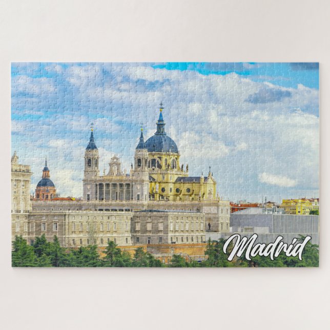 Puzzle Beau Madrid, Espagne (Horizontal)