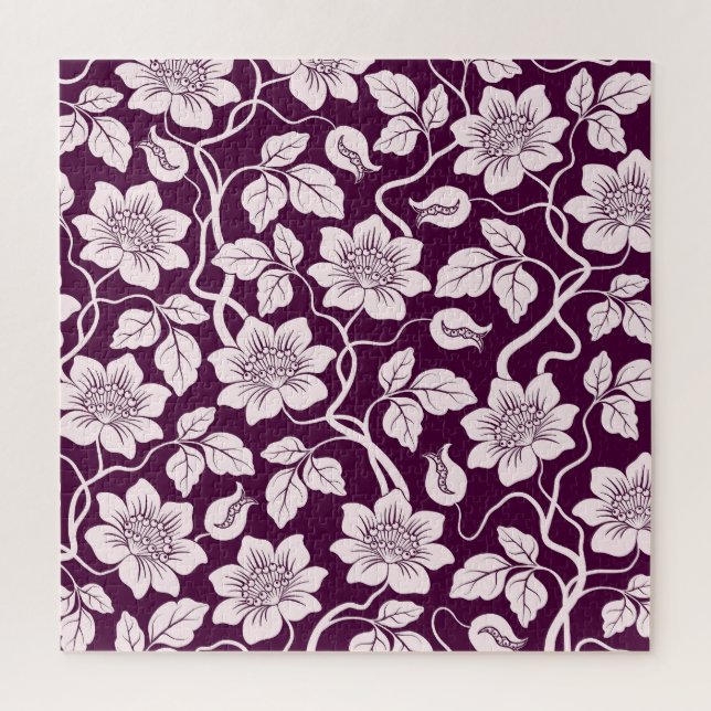 Puzzle Beau motif floral (Vertical)