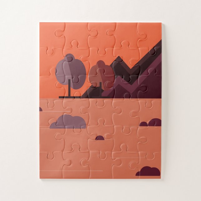 Puzzle Beau paysage (Vertical)