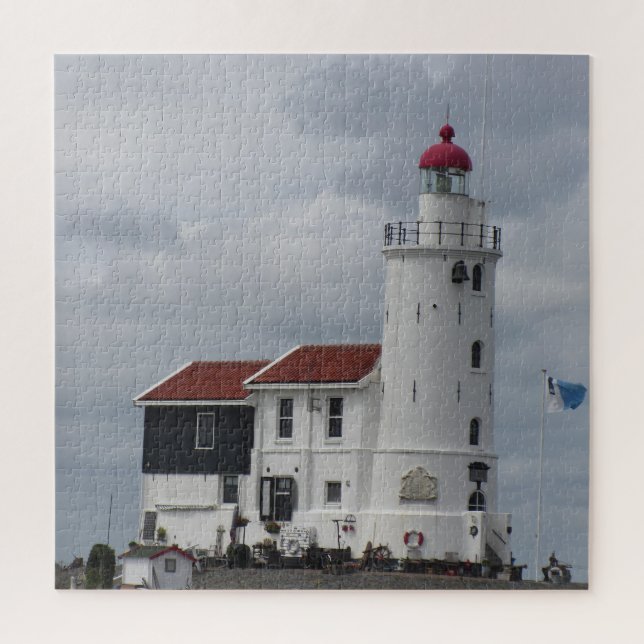 Puzzle Beau phare sur les rochers (Vertical)