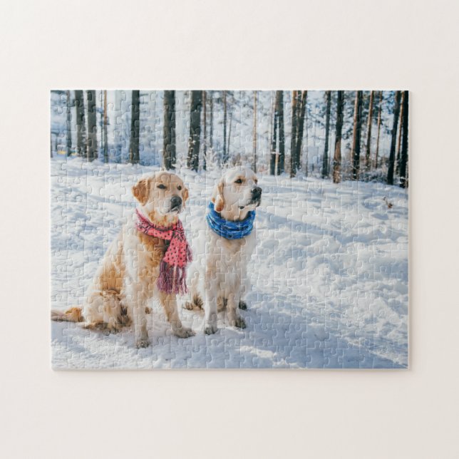 Puzzle Beau Portrait de chien (Horizontal)