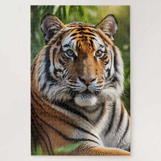 Puzzle Beau profil de tigre (Vertical)