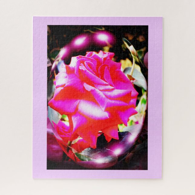 Puzzle Beau rose (Vertical)