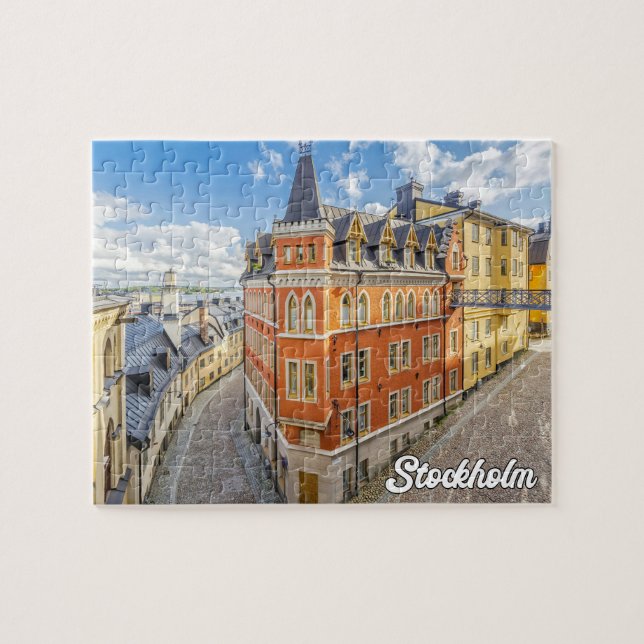 Puzzle Beau Stockholm, Suède (Horizontal)