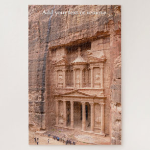 Puzzle Beau temple de Petra, Jordanie,