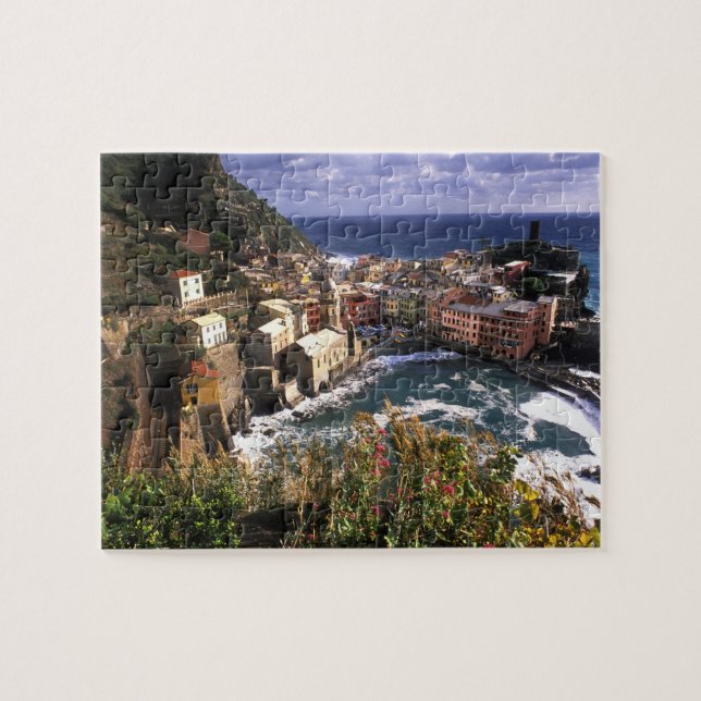 Puzzle Beau village de Vernazza dans les Cinque (Horizontal)