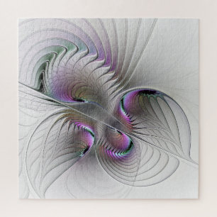 Puzzle Beauté abstraite moderne surréaliste et timide Art
