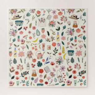 Puzzle Beauté botanique et Motif de la nature florale