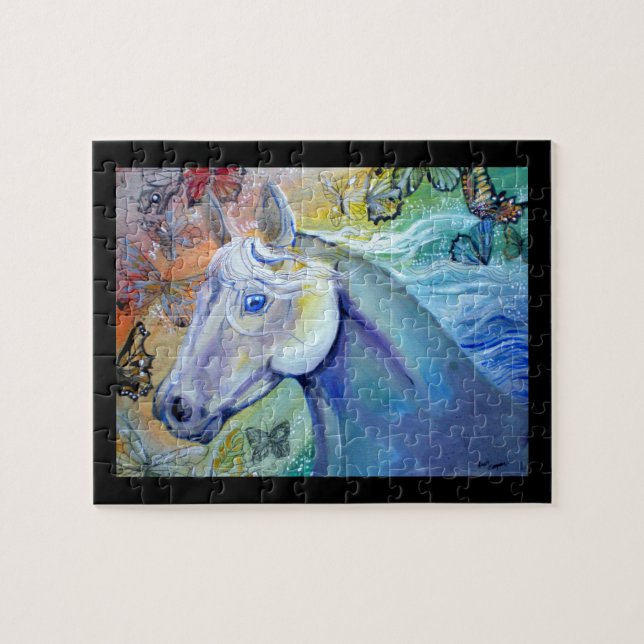 Puzzle Beauté dans le Sky Horse (Horizontal)
