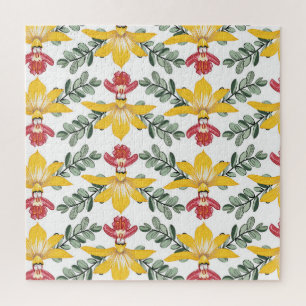 Puzzle Beauté de l'orchidée : motif floral Elégance.