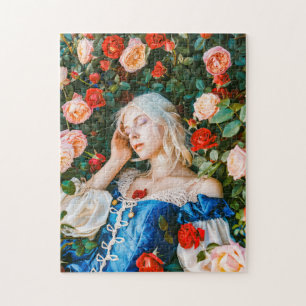 Puzzle Beauté dormante chez les Roses