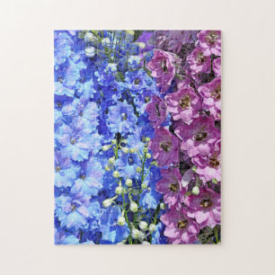 Puzzle Beauté du delphinium