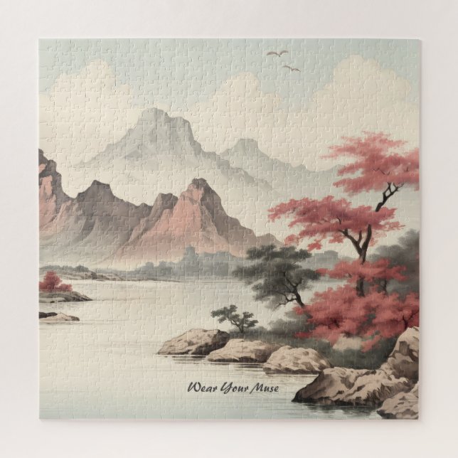 Puzzle Beauté du paysage asiatique (Vertical)