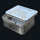 Puzzle Beauté Moderne Pastel Mouton Bleu Et Nom De L'Enfa<br><div class="desc">Beauté Moderne Pastel Mouton Bleu Et Nom De L'Enfant</div>