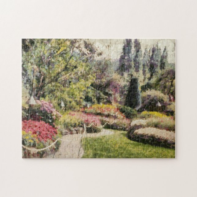 Puzzle Beautiful Floral Landscape (Horizontal)