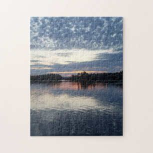 Puzzle Beautiful Spring Sunset Ishpeming Michigan