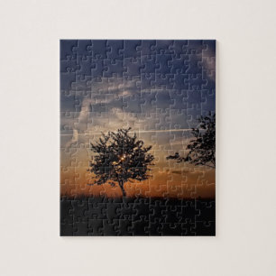 Puzzle Beautiful Sunset Scenic Landscape Photographic Art