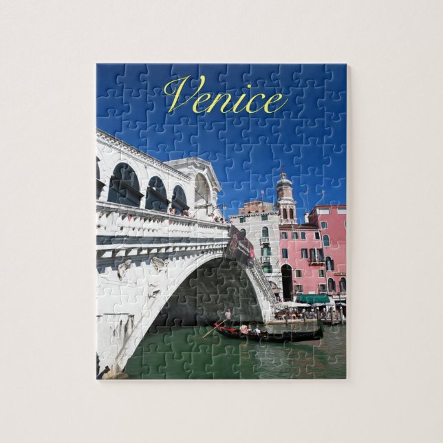 Puzzle Beautiful Venice, Rialto Bridge (Vertical)