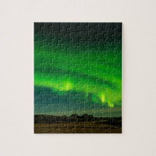 Puzzle Beaux feux verts Islande nord