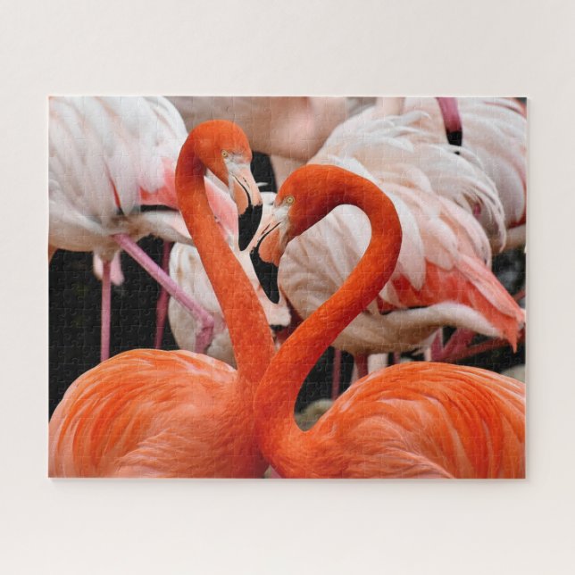Puzzle Beaux Flamants roses (Horizontal)