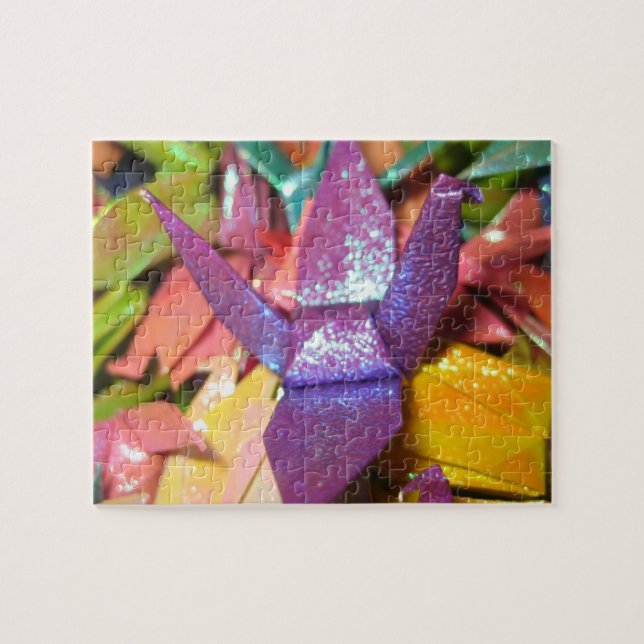 Puzzle Beaux oiseaux en papier à huile (Horizontal)