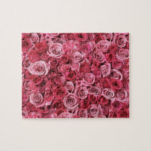 Puzzle Beaux roses roses