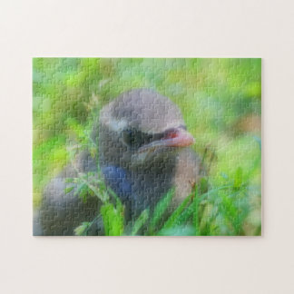 Puzzle Bébé Cèdre cire Jeune Oiseau Nature