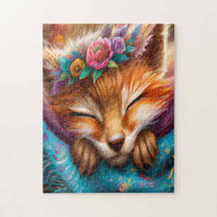 Puzzle Bébé mignon Fox