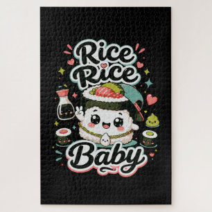 Puzzle Bébé Riz Kawaii Sushi