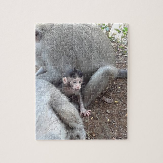 Puzzle Bébé singe (Vertical)