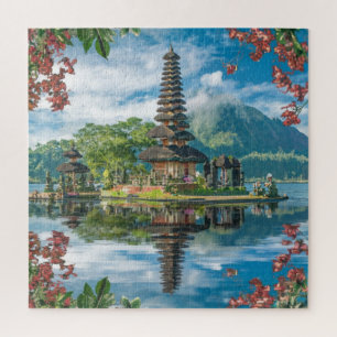 Puzzle Bedugul & Tanah Lot Temple Bali Sentinel Paysage
