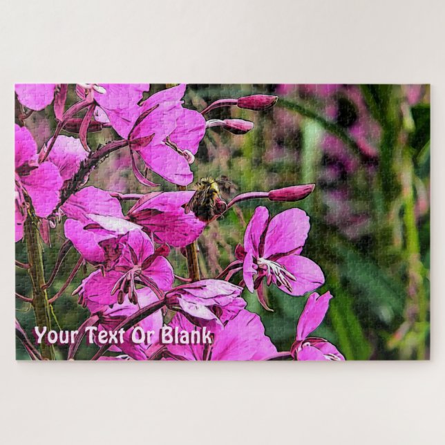 Puzzle Bee Nice (Horizontal)