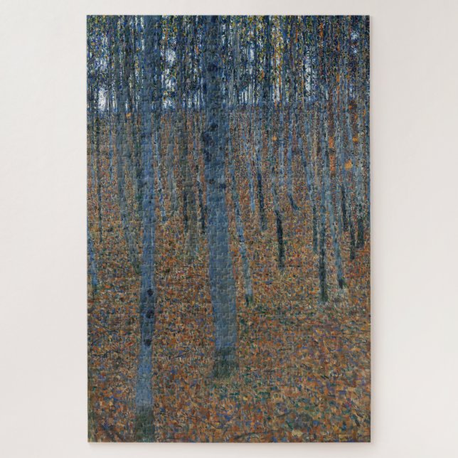 Puzzle Beech Grove I par Gustav Klimt Peinture (Vertical)