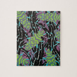 Puzzle Beetles de pochoir Art Déco vintage dans le jardin