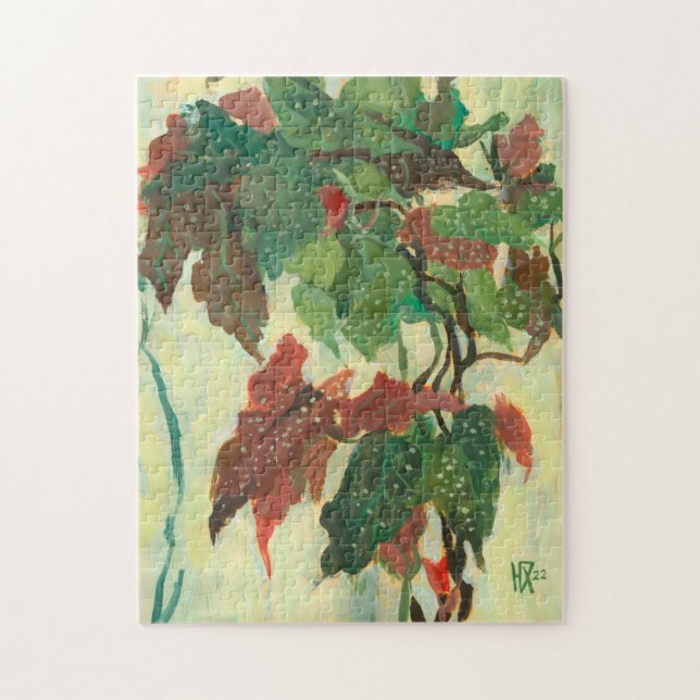 Puzzle Begonia Maculata Accueil Jardin Plante Floral Pein (Vertical)