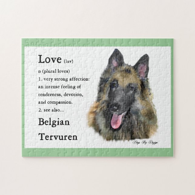 Puzzle Belge Tervuren Love (Horizontal)
