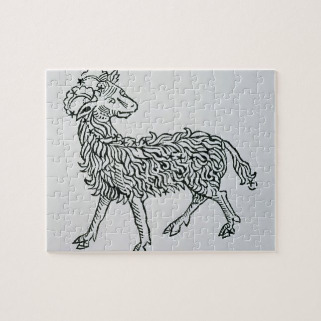 Puzzle Bélier (la RAM) une illustration du 'Poeticon (Horizontal)