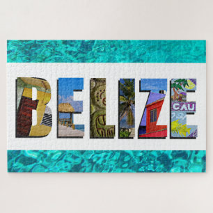 Puzzle Belize Tropical Beach Blue Ocean Travel Photos