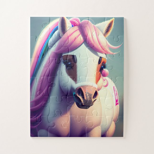 Puzzle Belle 3D Spirit Pony 2 (Vertical)