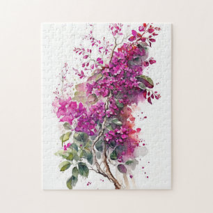 Puzzle Belle aquarelle de Bougainvilliers