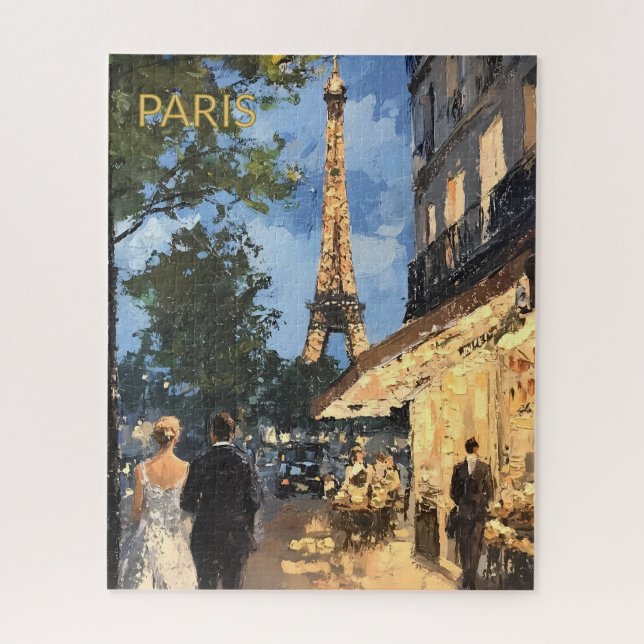 PUZZLE Belle Aquarelle de Paris (Vertical)
