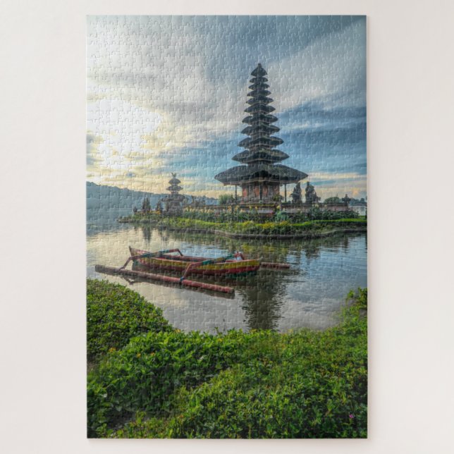 Puzzle Belle architecture Bali 1014 pièces photo (Vertical)